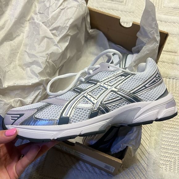 ASICS - GEL-1130 "White/Faded Ash Rock" sneakers - Picture 9 of 11